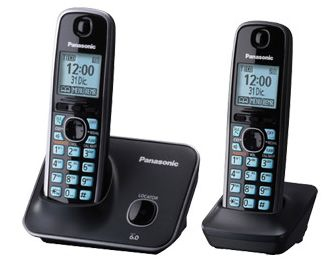 Telefono Inalambrico Panasonic Escritorio Negro Altavoz Lcd