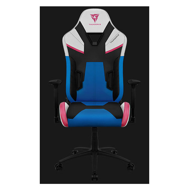 Silla Gamer Thunderx3 Tc5 Max 150Kg Imitacion Piel Acolchado Rosa Reposabrazos 3D 4711099470594