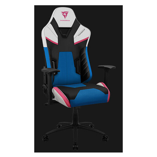 Silla Gamer Thunderx3 Tc5 Max 150Kg Imitacion Piel Acolchado Rosa Reposabrazos 3D 4711099470594