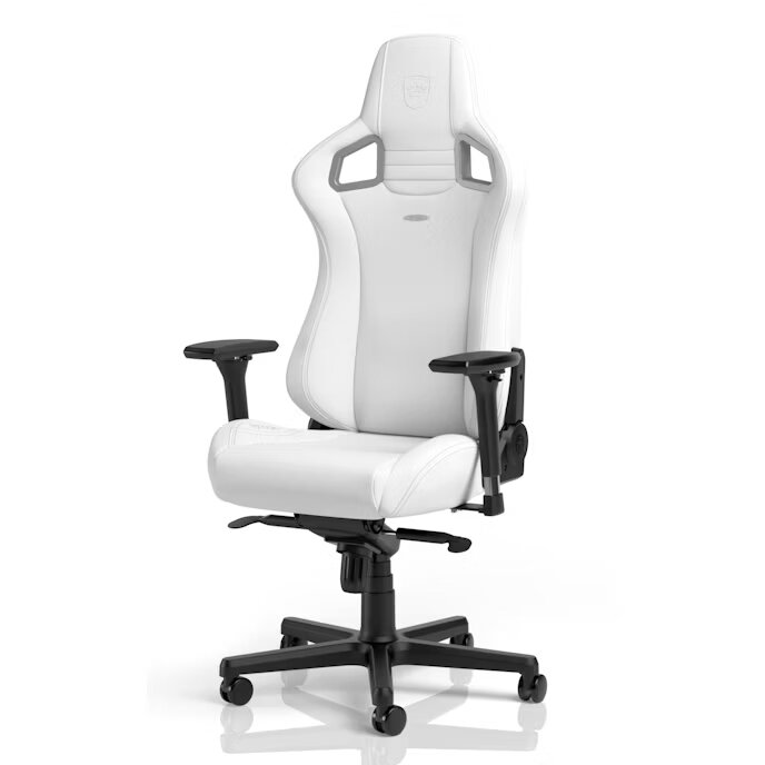 Silla Gamer Noblechairs Nbl-Epc-Pu-Wed Hasta 120Kg Cuero Sintetico Reposabrazos 4D Blanco