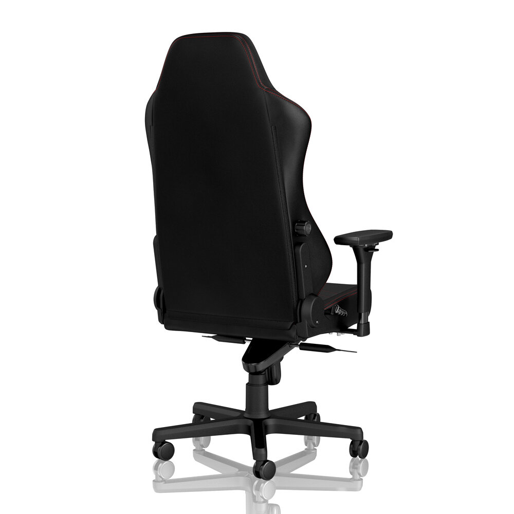 Silla Gamer Noblechair Hero Real Leather Cuero Real Respaldo Acolchado Negro/Rojo Nbl-Hro-Rl-Brd