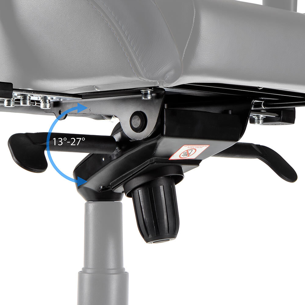 Silla Gamer Noblechair Epic Cuero Real 120Kg Asiento Acolchado Nbl-Rl-Epc-001