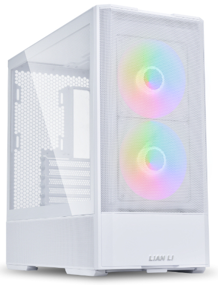 Gabinete Lian Li Lancool 207 Midi Atx M-Atx M-Itx 2Xusb3 1Xusb-C Blanco Argb G99.Lan207Rw.00