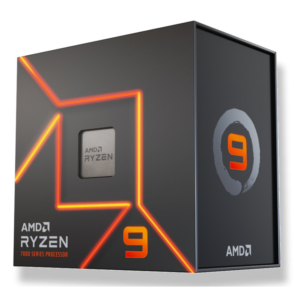 Procesador Amd Ryzen 9 7900 3.7Ghz 12 Nucleos Socket Am5 64Mb L3 5.4Ghz Turbo 100-100000590Wof