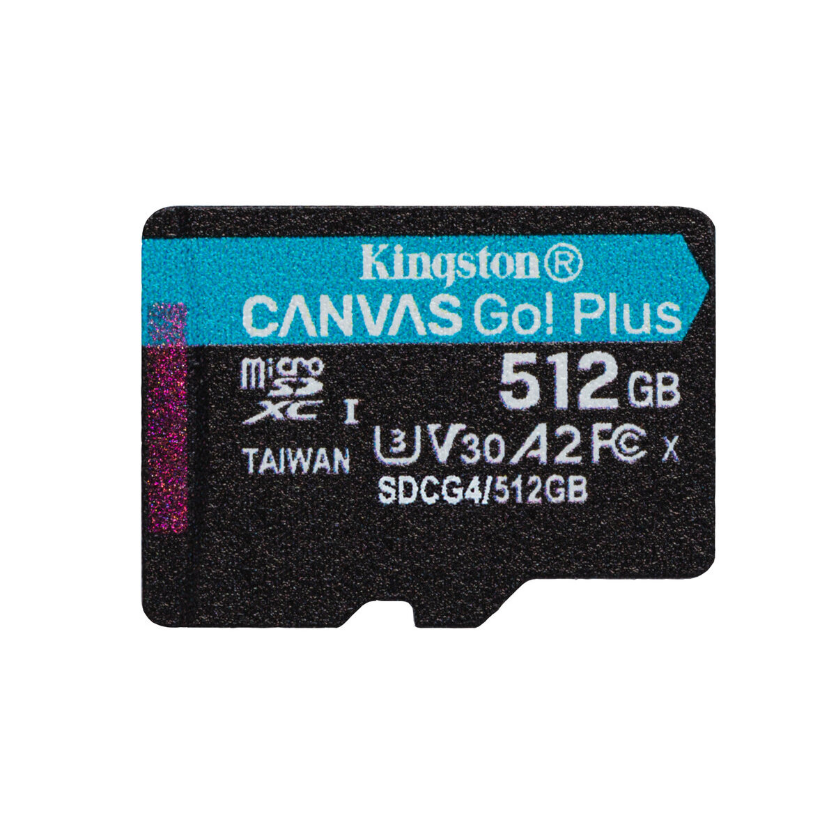 Microsd Kingston Canvas Go Plus 512Gb 200Mb/S U3 V30 A2 Sdcg4/512Gbsp