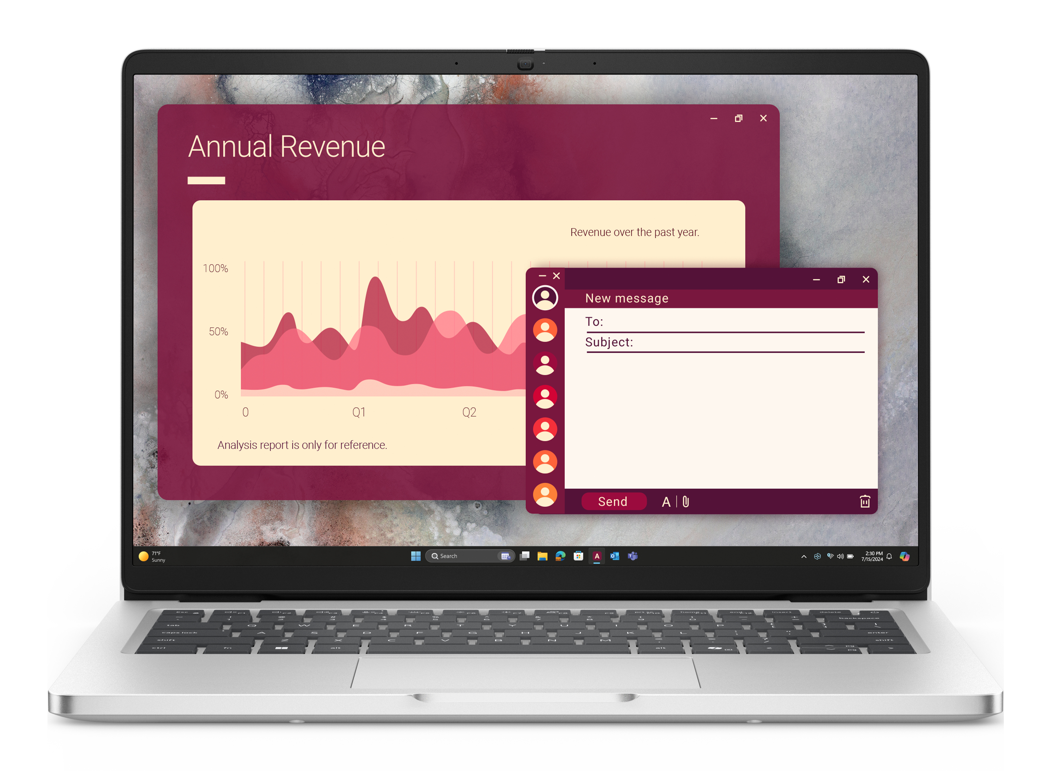 Laptop Dell Pc14250 14" Wuxga Intel Ultra 5 235U 16Gb Ddr5 512Gb Ssd Win11 Plata Wifi6E Y5C5C