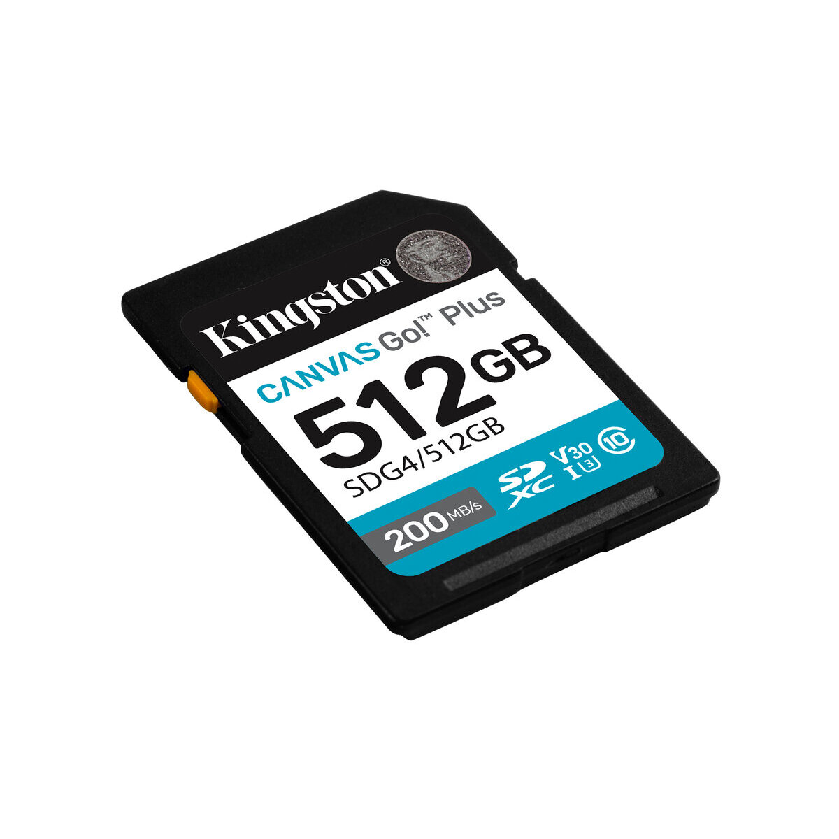 Memoria Sd Kingston Canvas Go Plus 512Gb 200Mb/S U3 V30 Sdg4/512Gb