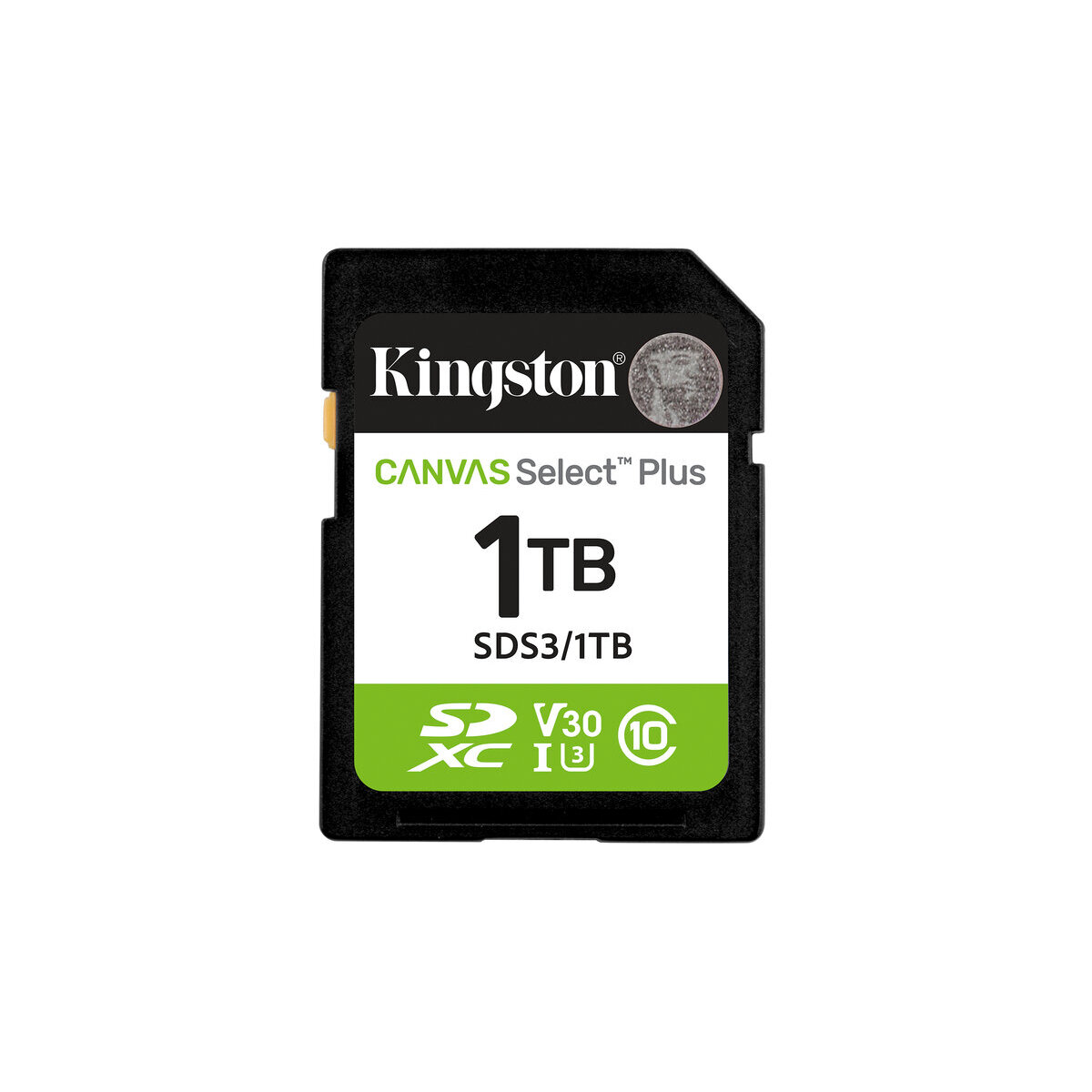 Memoria Sd Kingston Canvas Select Plus Gen3 1Tb 150Mb/S Uhs-I U3 V30 Sds3/1Tb