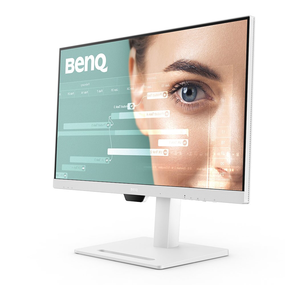 Monitor Plano Benq Gw2790Qt 27" Qhd 2560X1440 5Ms 75Hz Hdmi Dp Bocinas Blanco 9H.Llgla.Tbl