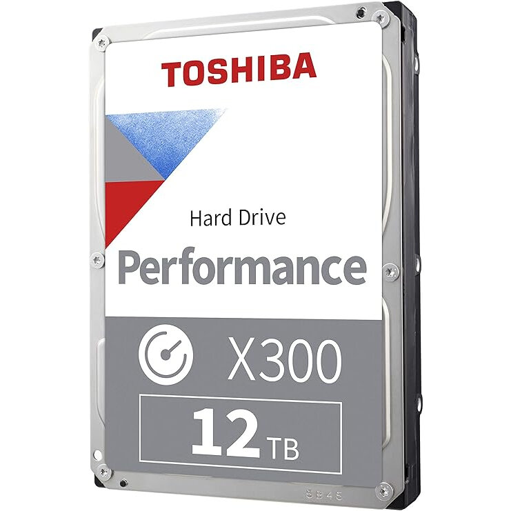 Disco Duro Toshiba Performance X300 Hdwr51Cxzsta 12Tb 3.5" 7200Rpm Serial Ata Iii Hdwr51Cxzsta
