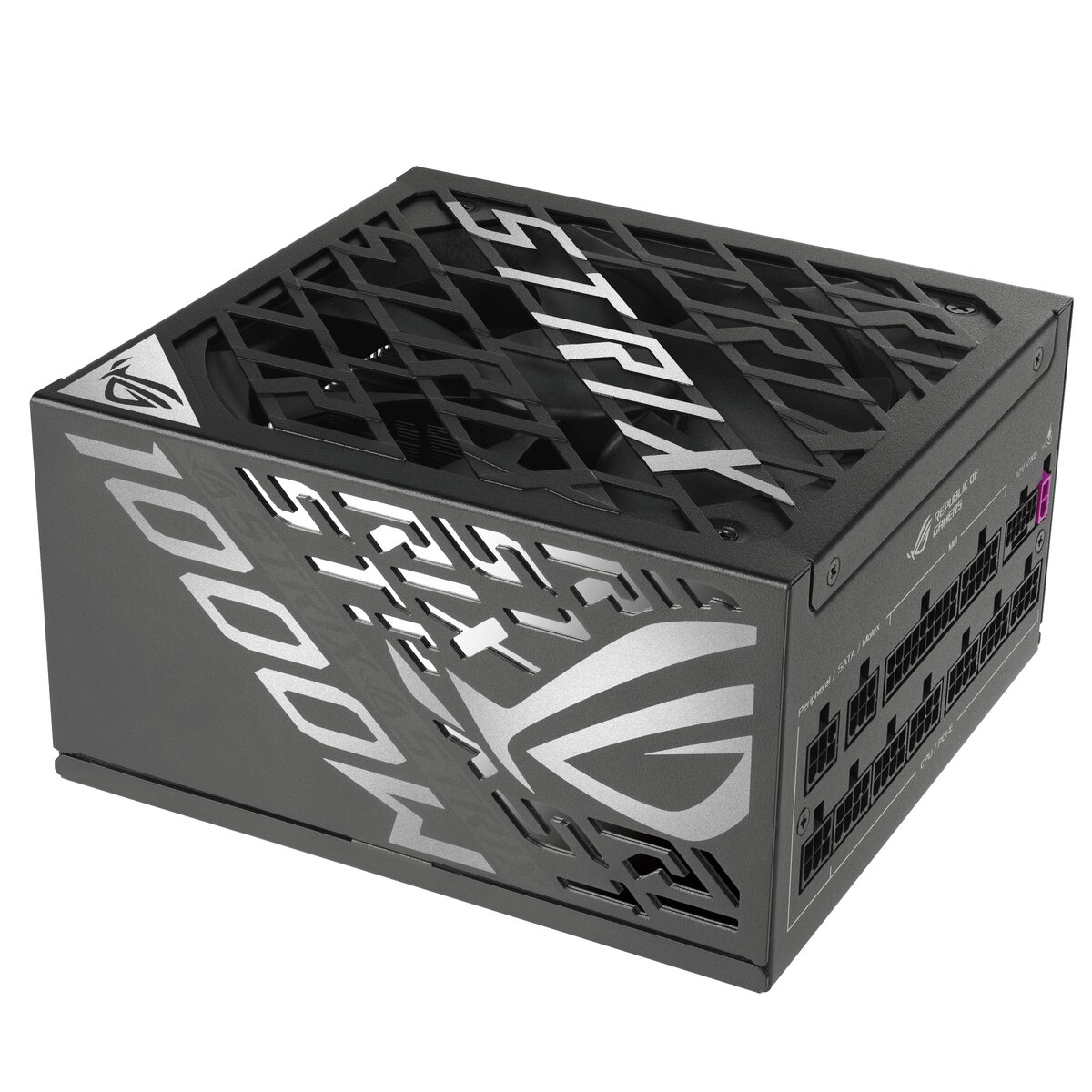 Fuente De Poder Modular Asus Rog-Strix-1000P-Gaming 1000W 80 Plus Gold Atx 90Ye00W1-B0Na00