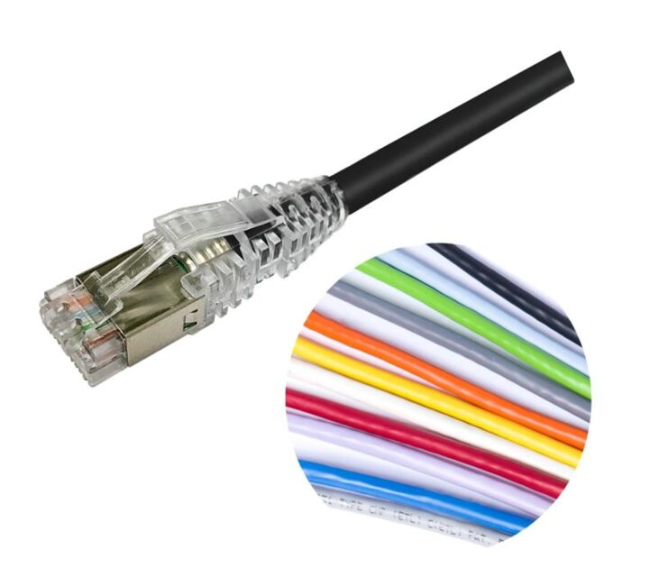Patch Cord Commscope Npc6Asvdb-Yl009F Rj-45 Rj-45 09Ft Amarillo Cat6A S/Ftp Npc6Asvdb-Yl009F