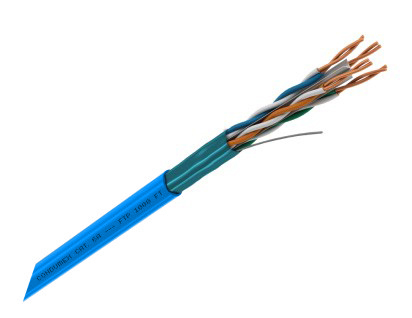 Bobina Cable F/Utp Condumex 305M Cat6A No - No 305M Azul F/Utp 23Awg 66777615