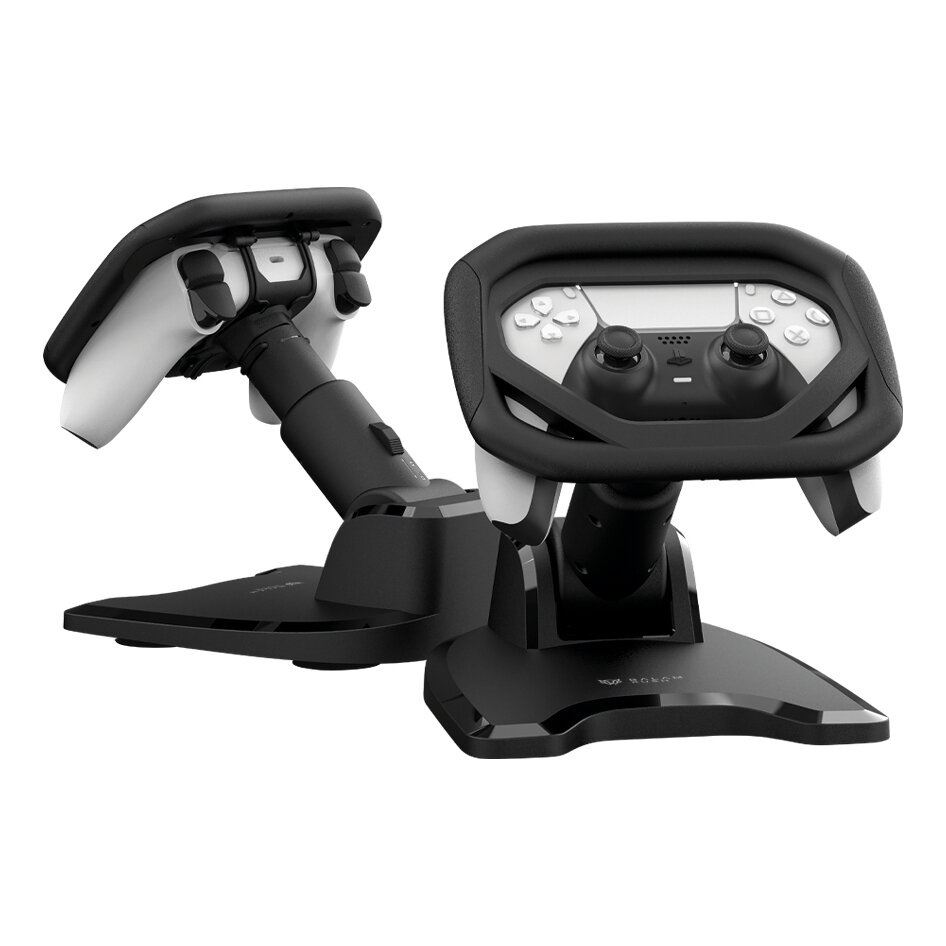 Volante Adaptador Balam Rush Jw300 Nintendo Switch Ps5 Abs Negro Br-943611