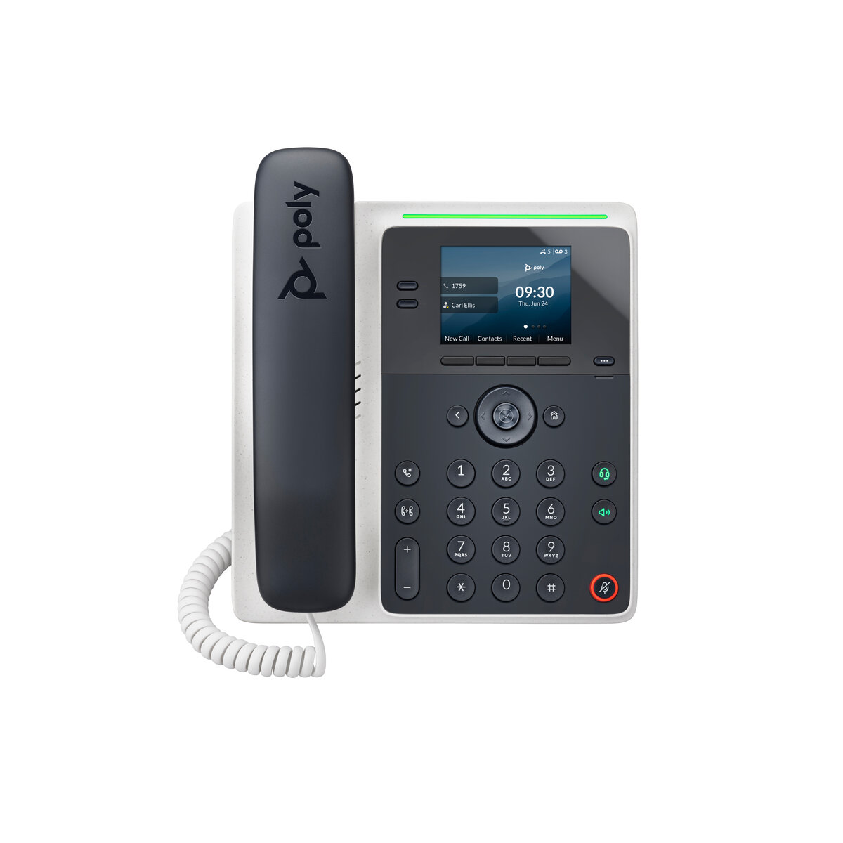 Teléfono Ip Polycom Edge E100 Poe Gigabit Ethernet Ips 2.8 82M86Aa
