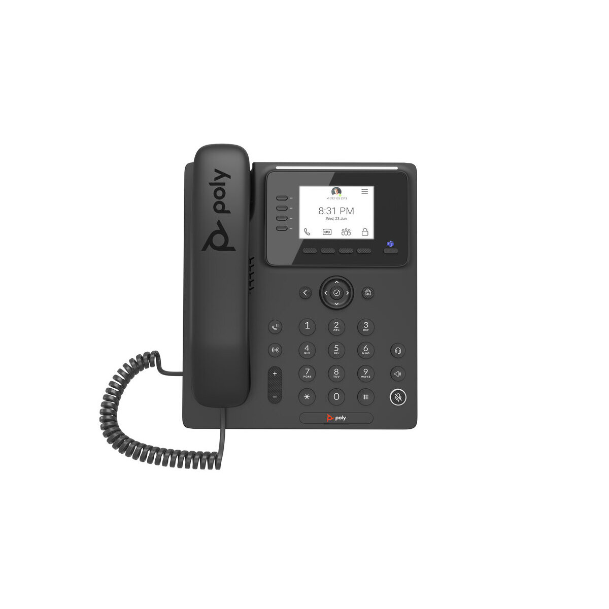 Teléfono Ip Polycom Ccx 350 Microsoft Teams Poe Lcd 2.8" 848Z7Aa#Ac3