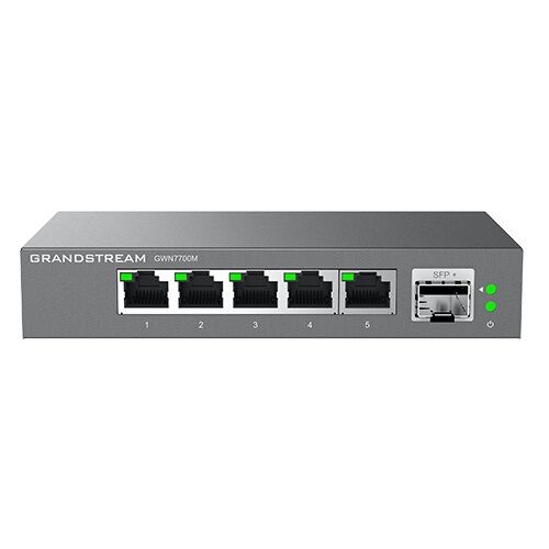 Switch Grandstream Gwn7701P No Administrable 8 Puertos Gigabit 4 Puertos Poe+ Gwn7701P