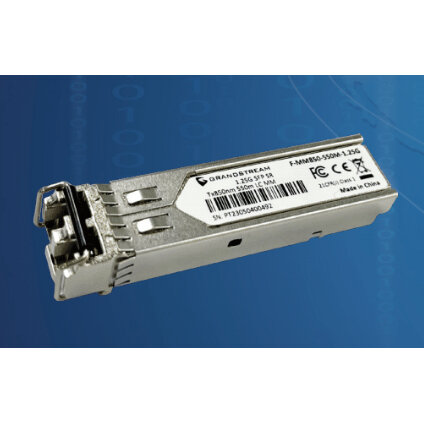 Módulo Fibra Óptica Grandstream F-Mm850-550M-1.25G 1.25Gbps 850Nm 550M F-Mm850-550M-1.25G