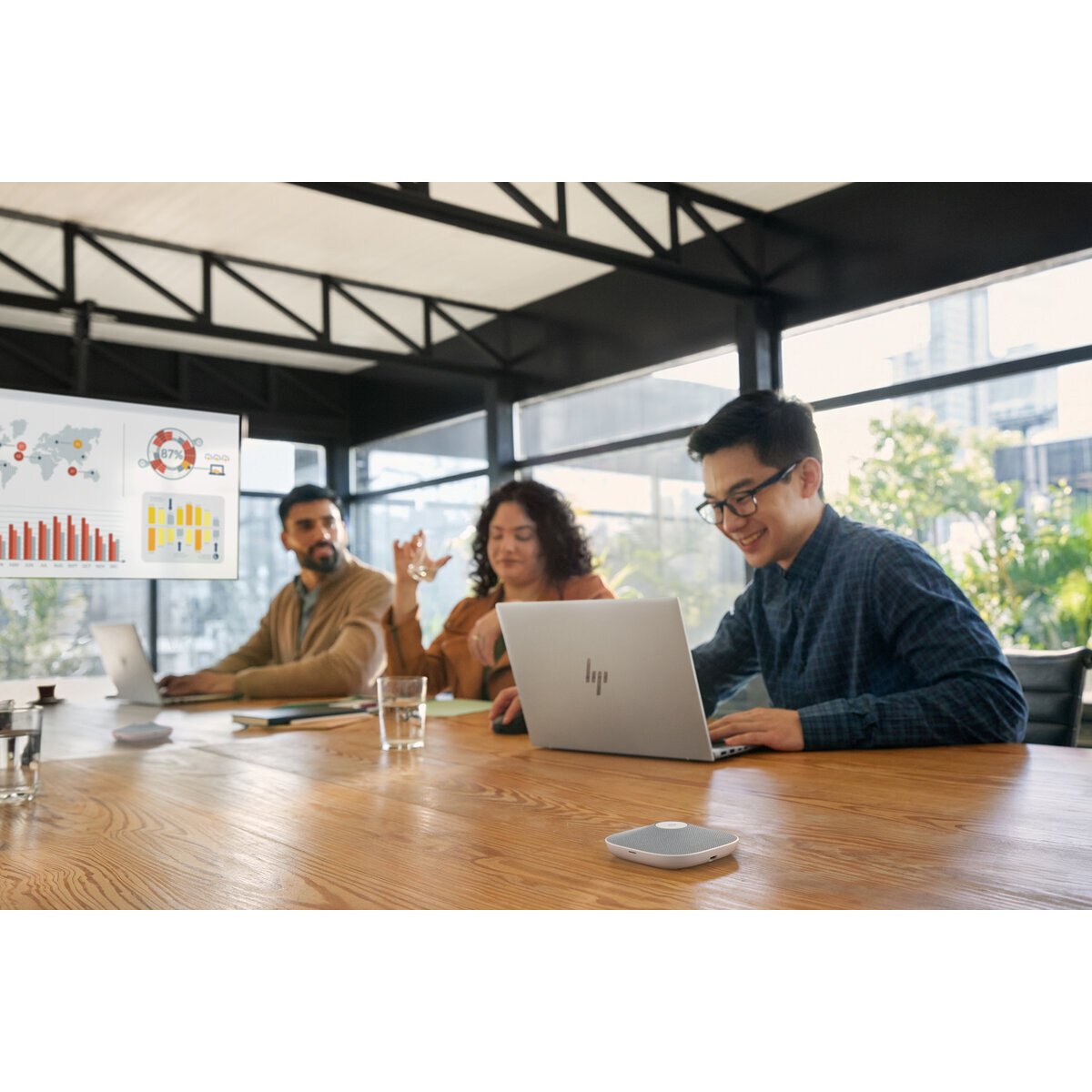 Micrófono De Mesa Polycom Studio A2 Blanco 6M Alambrico B22X4Aa#Ac3