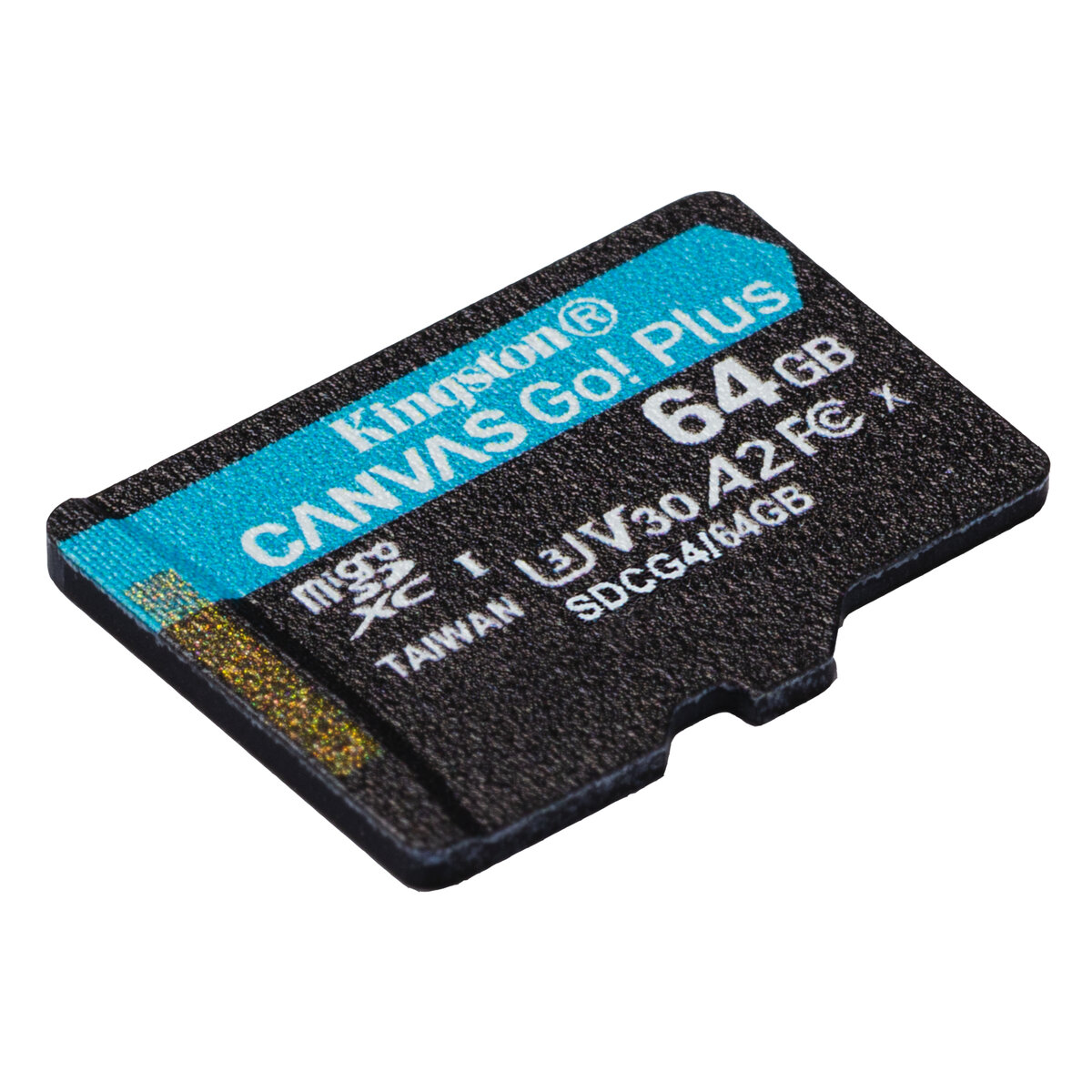 Memoria Microsd Kingston Canvas Go Plus 64Gb Microsdxc 200Mb/S U3 V30 A2 Sdcg4/64Gbsp