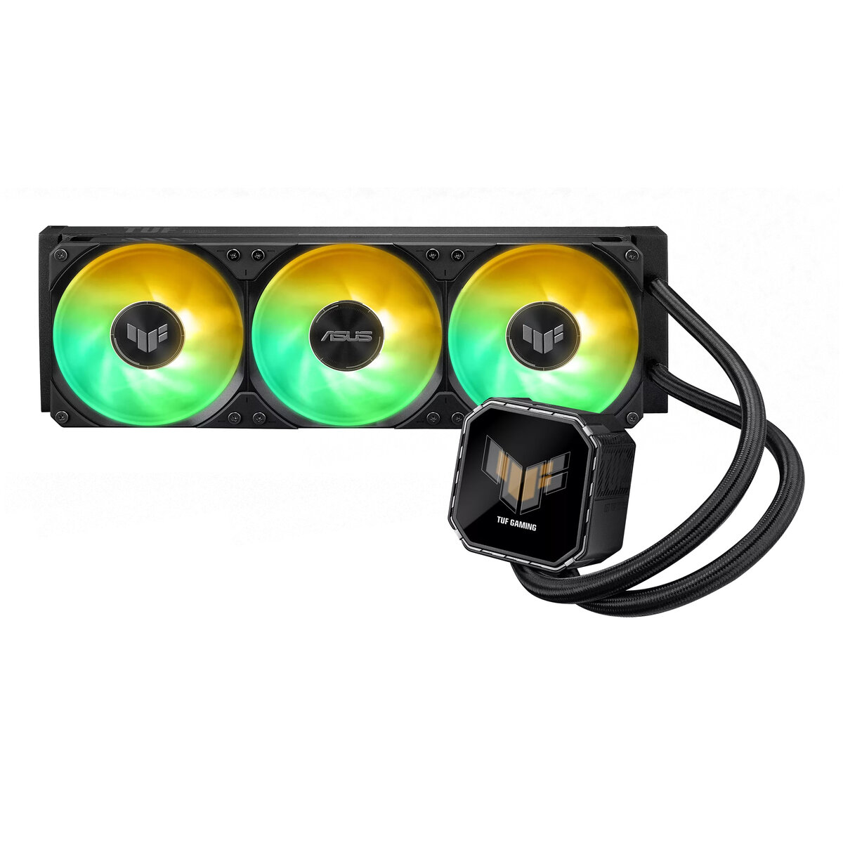 Enfriamiento Liquido Aio Asus Tuf Gaming Lc Iii 360Mm 3X120Mm 2600Rpm Negro Argb Lcd