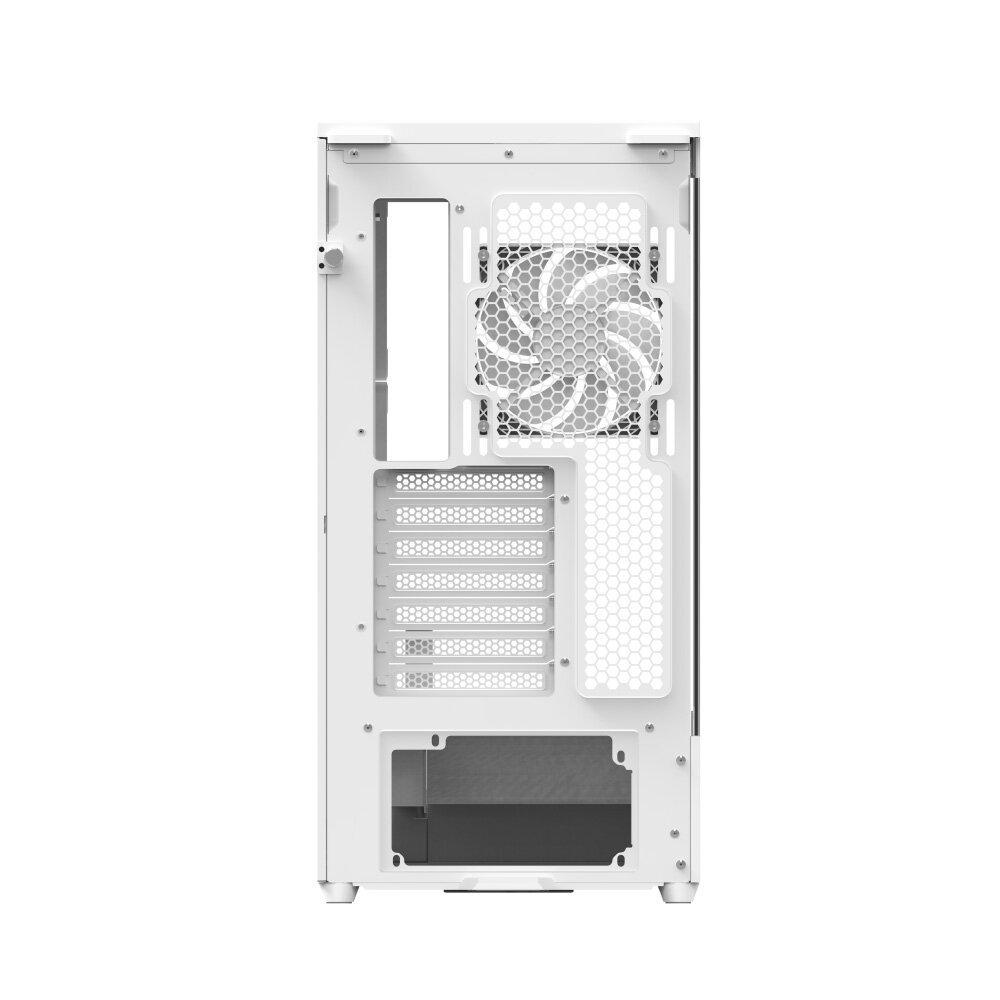 Gabinete Gamer Aerocool P500A-Wt Midi Tower Atx 2Xusb3 Rgb Vidrio Templado Blanco Accm-Pn08143.21