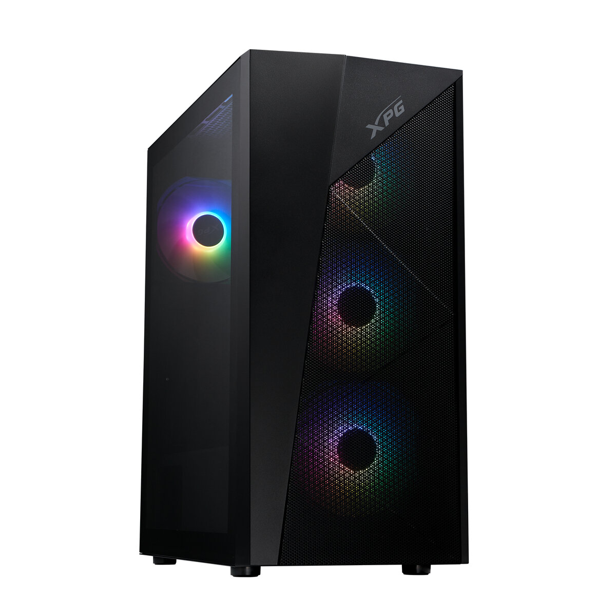 Gabinete Gamer Xpg Lander 500 Mid-Tower Atx/M-Atx/Mini-Itx 2Xusb3.2 Argb Lander500Mta-Bkcww