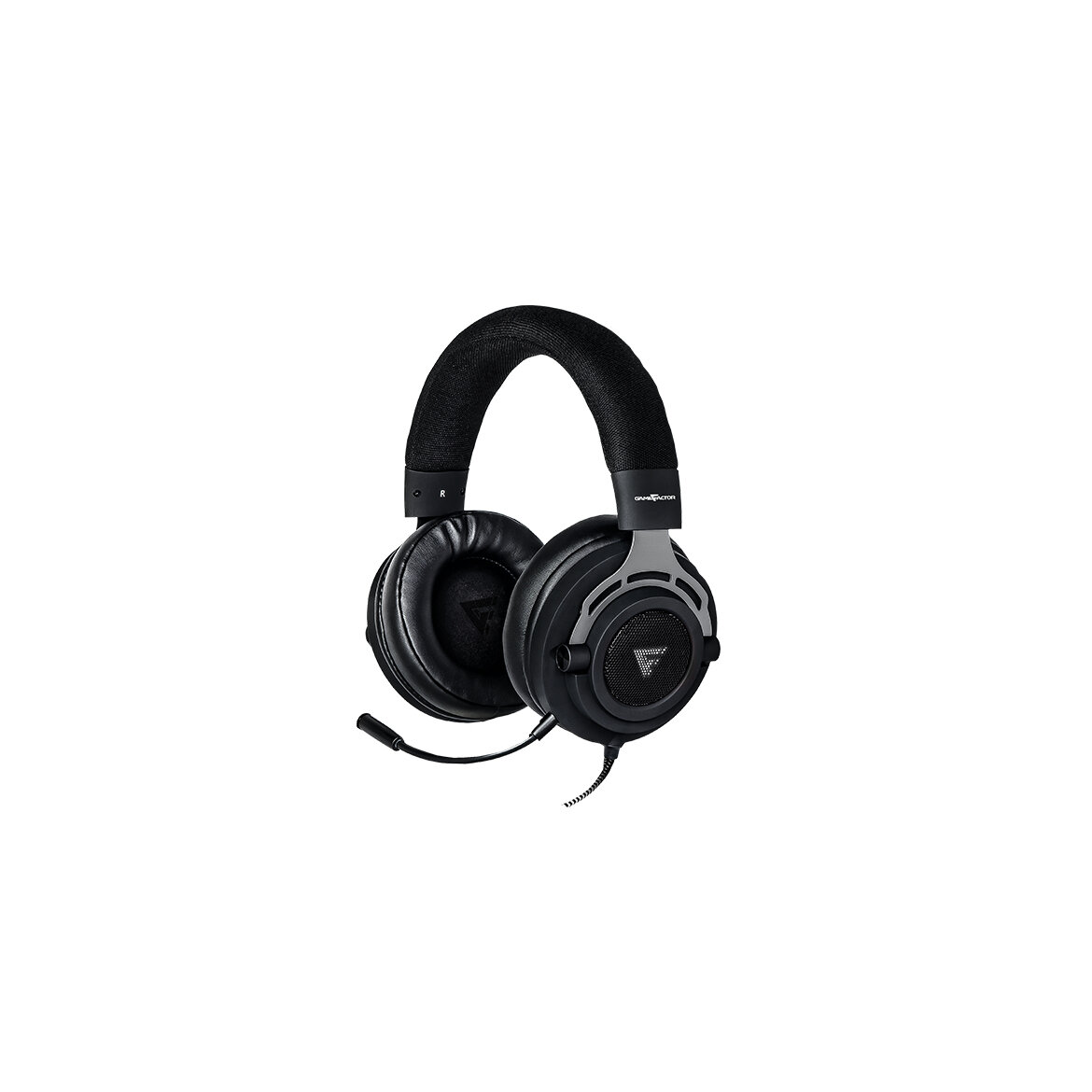 Diadema Game Factor Hsg601, Microfono Removible, Usb, Negro OPEN BOX A