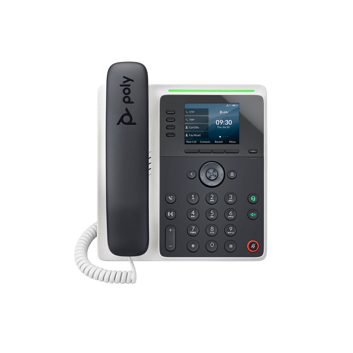 Teléfono Ip Polycom Edge E220 Poe 4 Líneas Gigabit Ethernet 82M87Aa