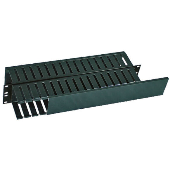 Organizador De Cables North North 111 Horizontal 2U 19 Pulg Negro North111-Bkt