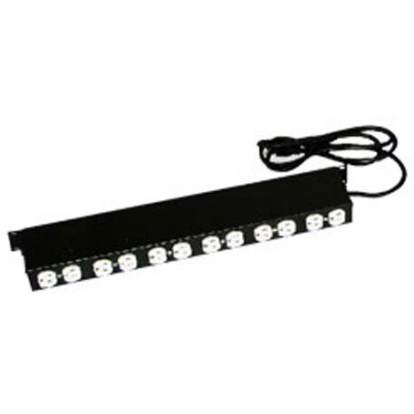 Barra De Contactos North North600 12 Salidas Ac Acero Negro North600-Bkl