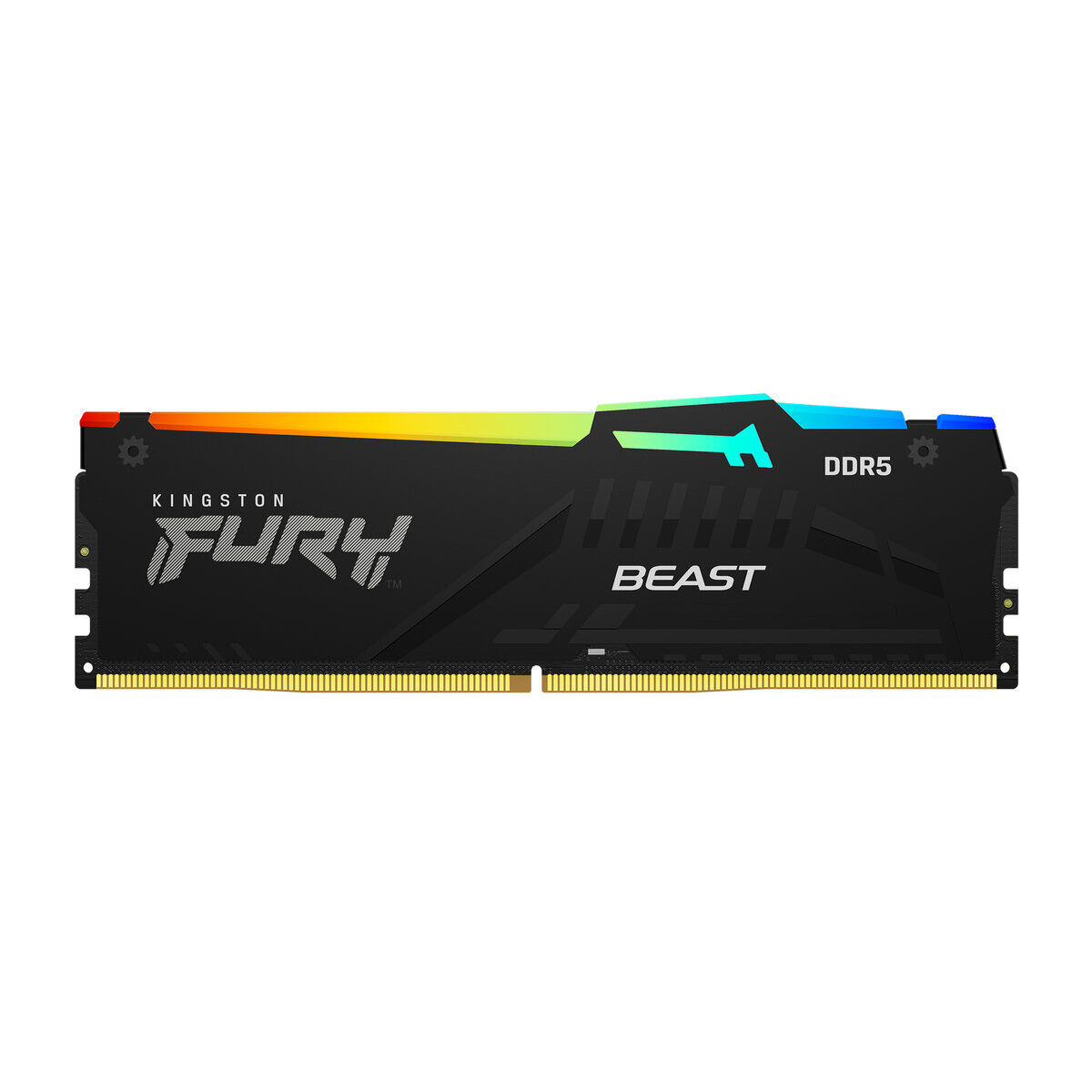 Memoria Ram Gamer Kingston 32Gb 1X32 Ddr5 6000Mt/S Cl36 Dimm Xmp3.0 Rgb Disipador Kf560C36Bbe2A-32