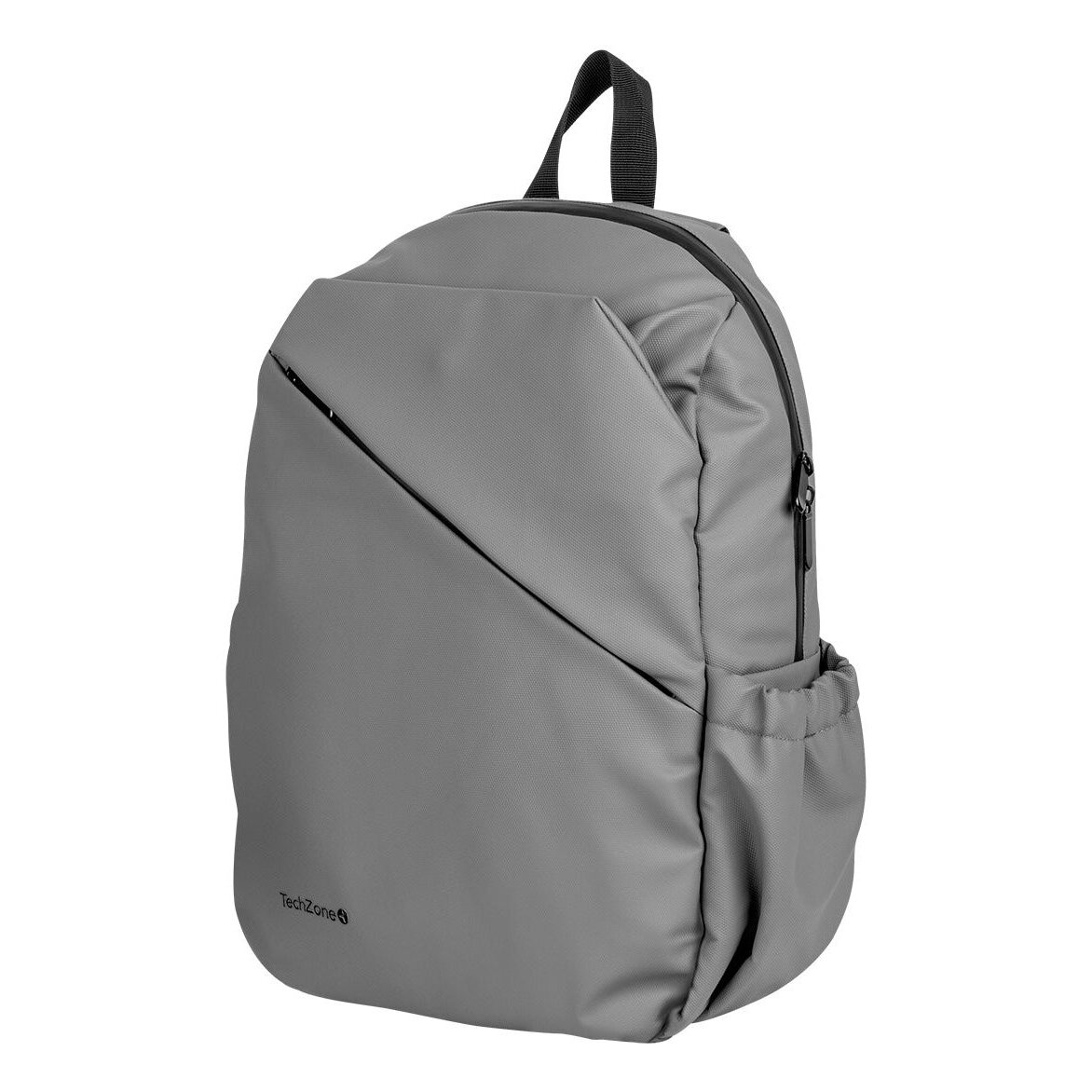 Mochila Techzone Tzlbp29-G 16" Para Laptop Gris Poliéster Tzlbp29-G