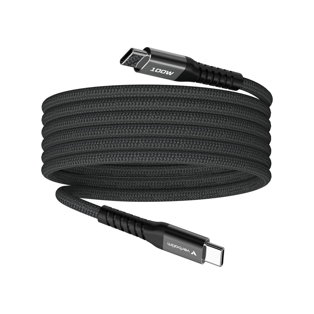Cable Verbatim 31863 Usb C Usb C 1.2M Negro 100W Usb 2.0 31863