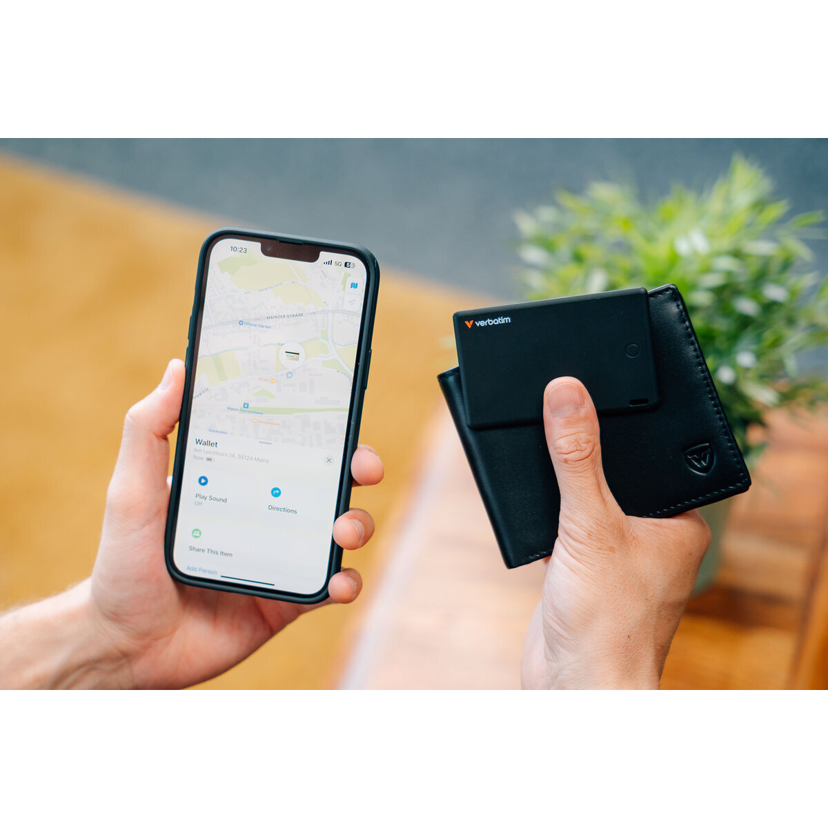 Localizador Verbatim My Finder Bluetooth 5.1 Ip66 Autonomia 1440H 32138