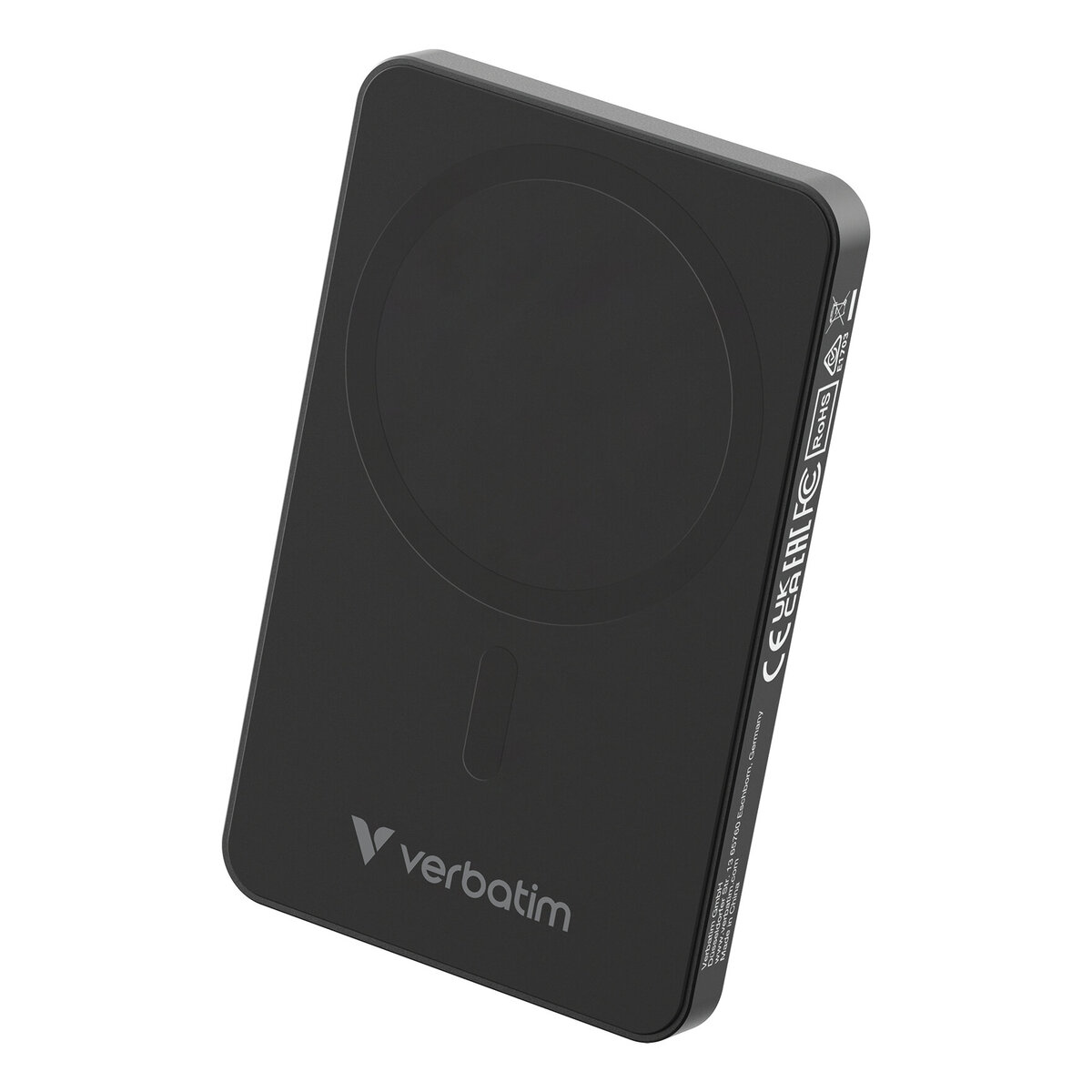 Cargador Verbatim 35W 5-12V Usb Negro 5000Mah Carga Inalámbrica 32225
