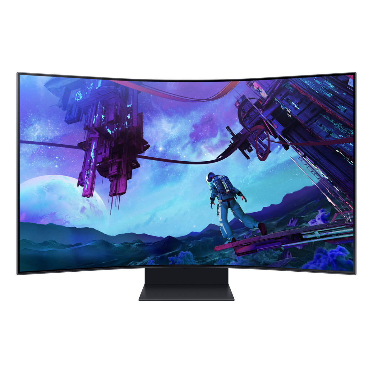 Monitor Gamer Samsung Ls55Cg970Nlxzx 55" 4K 165Hz 1Ms Freesync Curvo 1000R Miniled