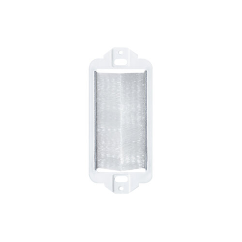 Pasacables Blanco Leviton Decora Insert 41075-Dbw Para Cableado Estructurado Y Av