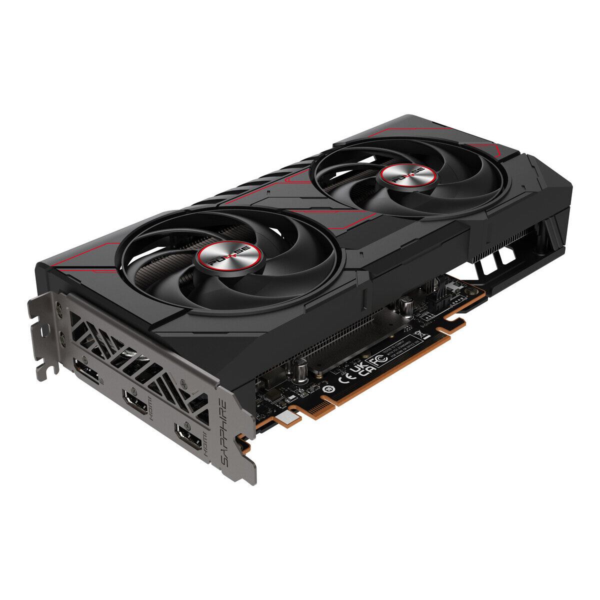 Tarjeta Grafica Sapphire Amd Radeon Rx 9060 Xt 16Gb Gddr6 2Xhdmi 1Xdp Pcie X16 5.0 11350-03-20G