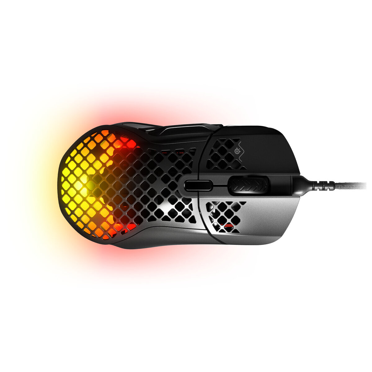 Mouse Steelseries Aerox 5 Óptico 18000 Dpi 9 Botones Rgb Usb Tipo A 1Ms 62401