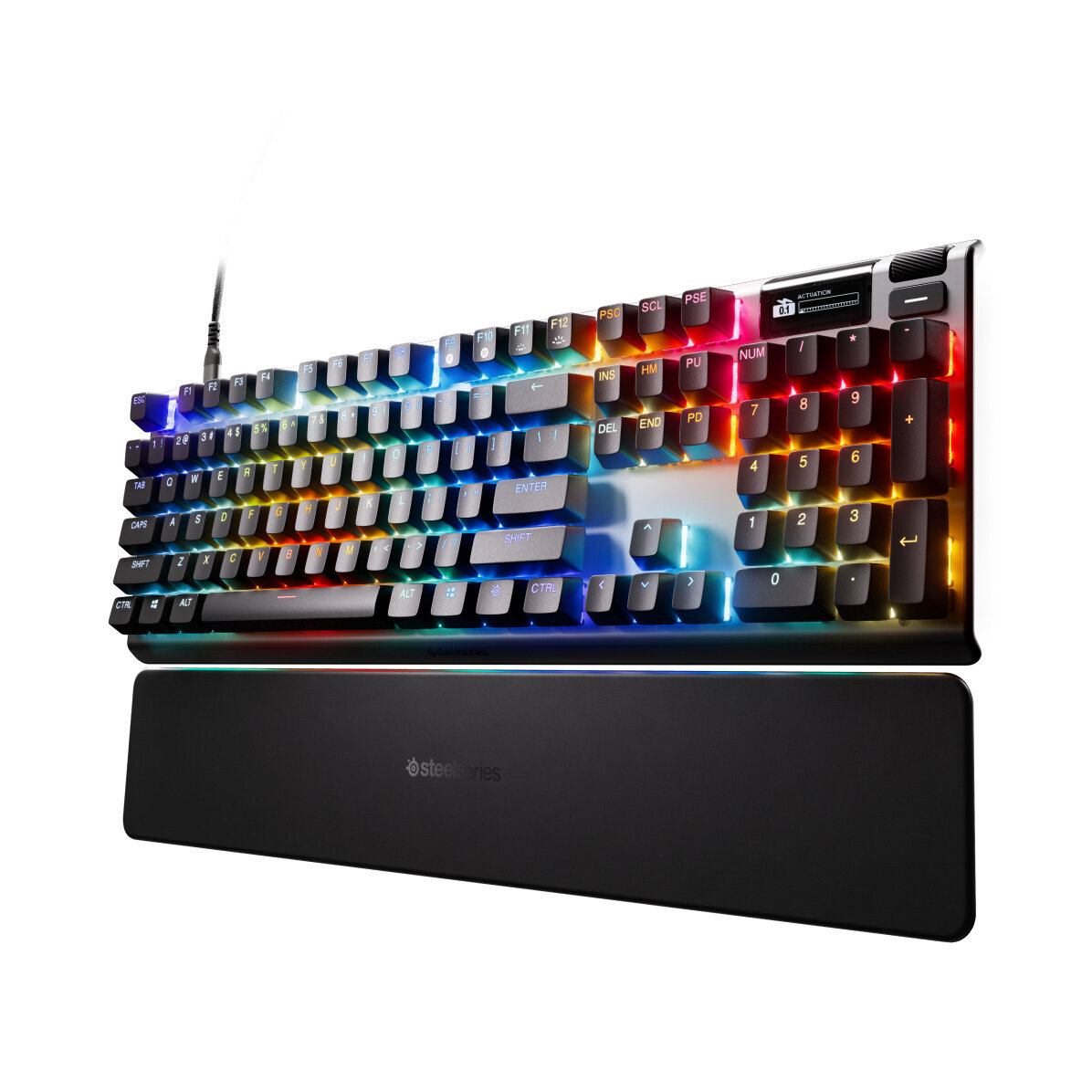 Teclado Steelseries Apex Pro Gen 3 Magnetic-Mechanical Key Switch Led Rgb Completo 64660.0