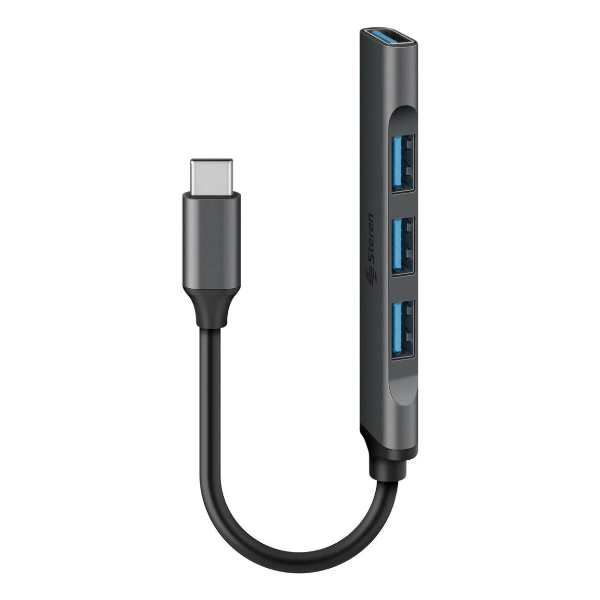 Hub Steren Usb-5262 Usb C Usb 3.2 Gen1 4 Puertos 5V Usb-5262