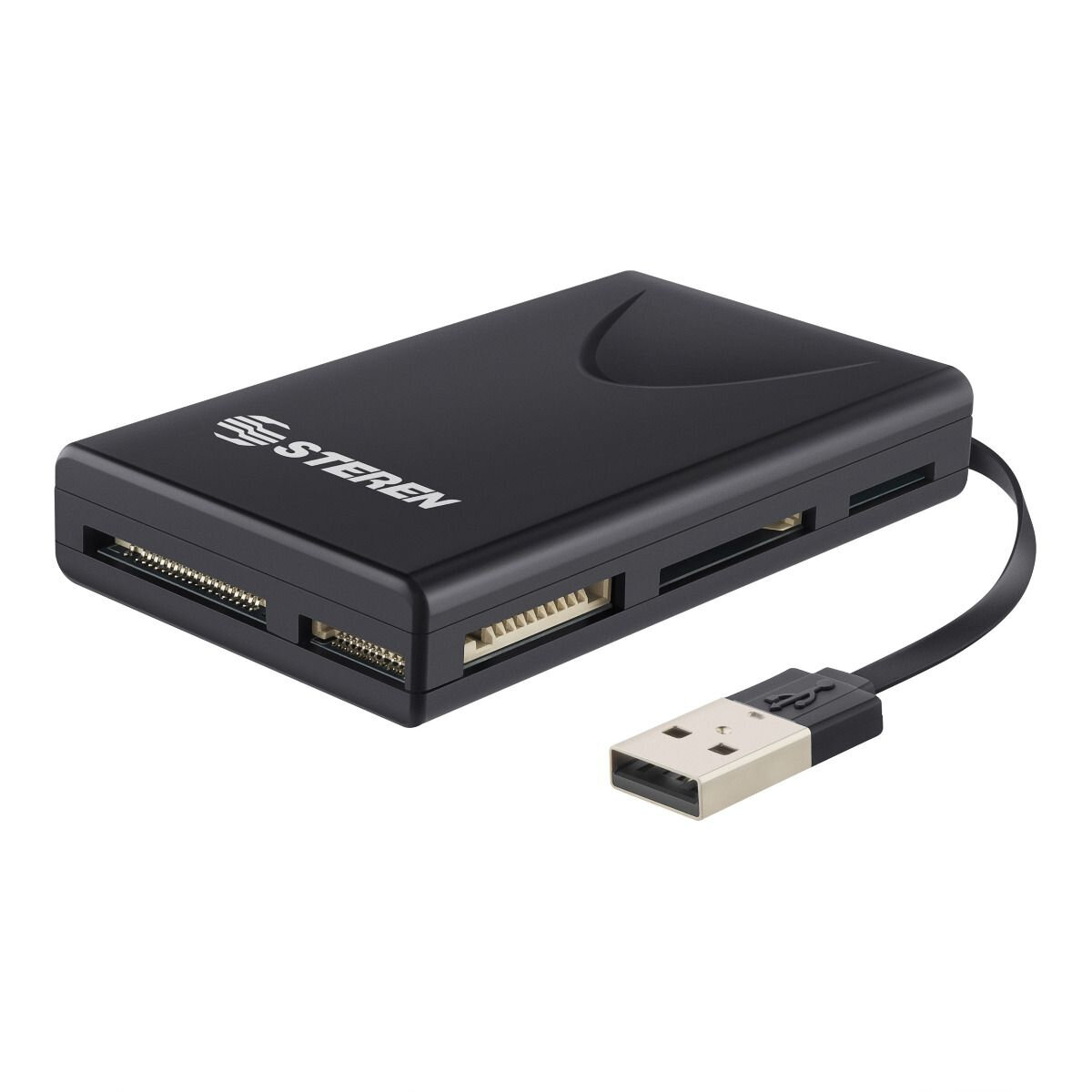 Lector De Tarjetas Steren Usb-680 Sd Microsd Usb 2.0 Usb-680