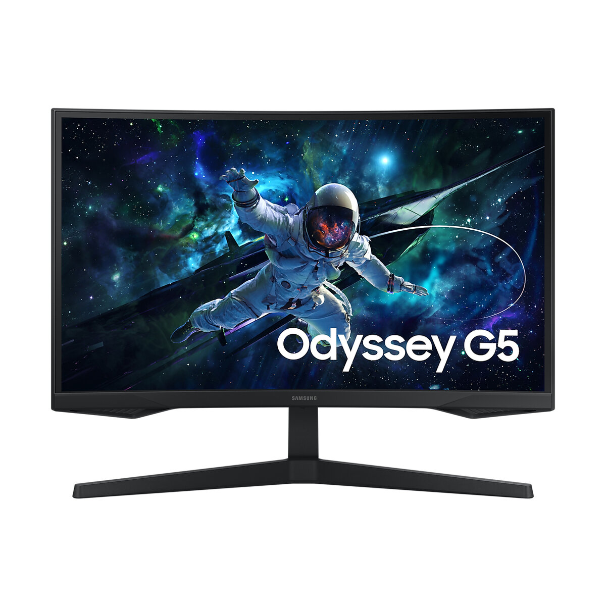 Monitor Gamer Curvo 1000R Samsung Ls27Cg552Elxzx 27" 2560X1440 Qhd 165Hz 1Ms Freesync Hdmi Dp Negro