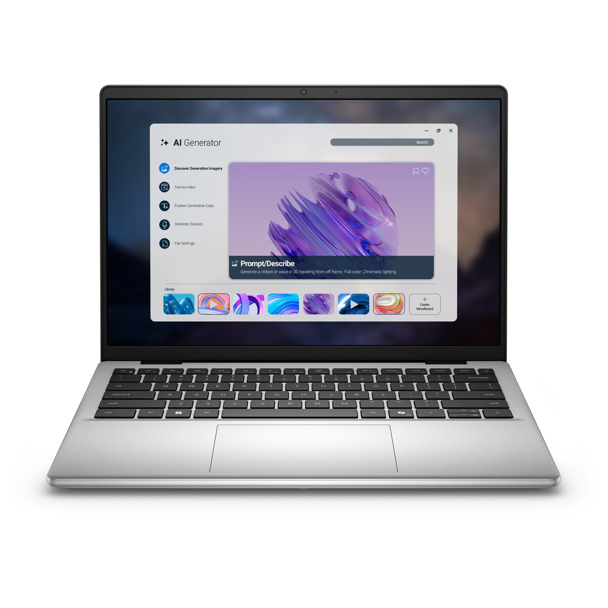 Laptop Dell Pv14255 14" Amd Ryzen 5 220 8Gb Ddr5 512Gb Ssd Nvme Windows 11 Pro Plata Wifi 6 Yx33D