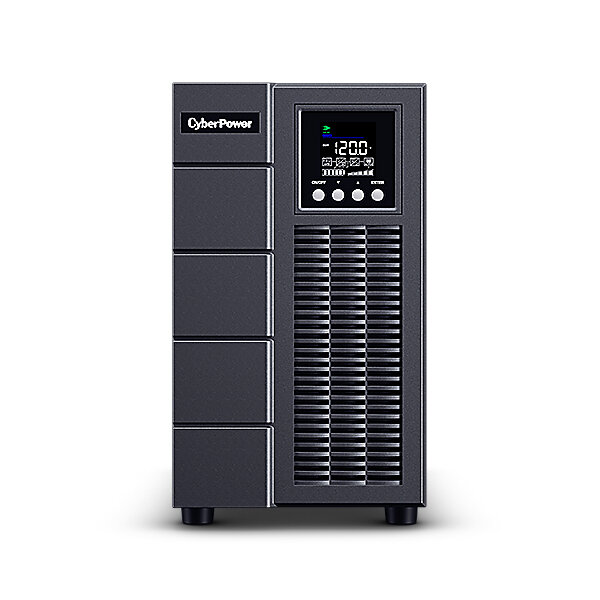 No Break Cyberpower Ols3000A 2700W 3000Va Lcd Linea Interactiva 4 Salidas Ac Negro Onda Sinusoidal