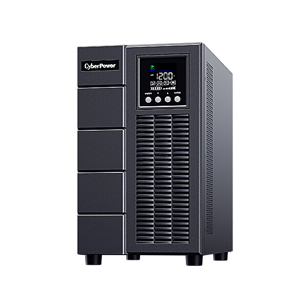 No Break Cyberpower Ols3000A 2700W 3000Va Lcd Linea Interactiva 4 Salidas Ac Negro Onda Sinusoidal
