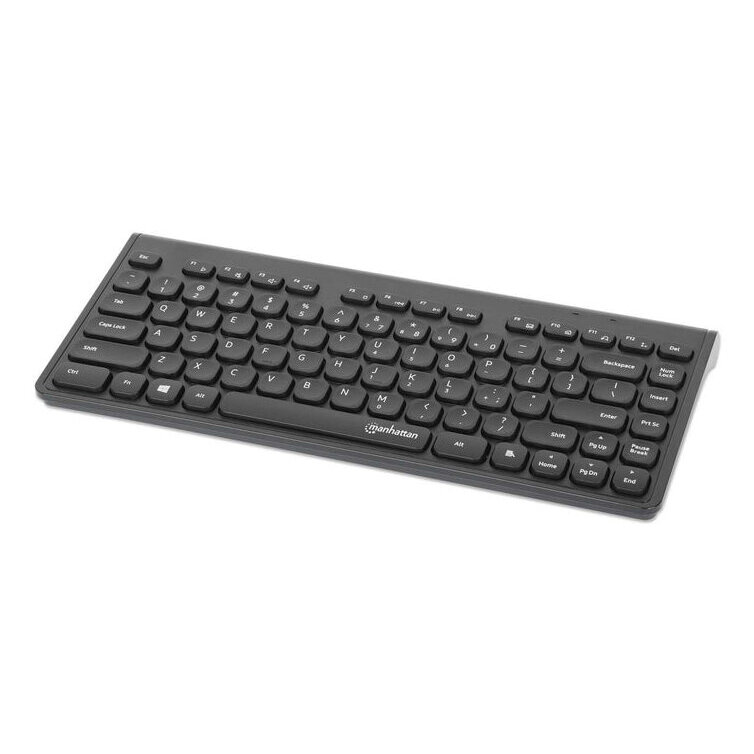 Teclado Manhattan 180764 Inalámbrico Rf Mini Qwerty 180764