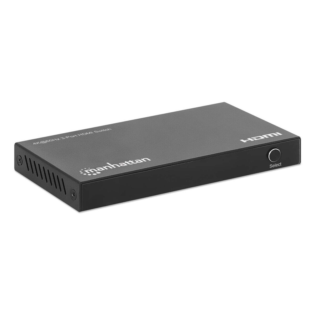 Switch Hdmi Manhattan 208222 4K 60Hz 3 Entradas Hdmi Usb Tipo C 208222