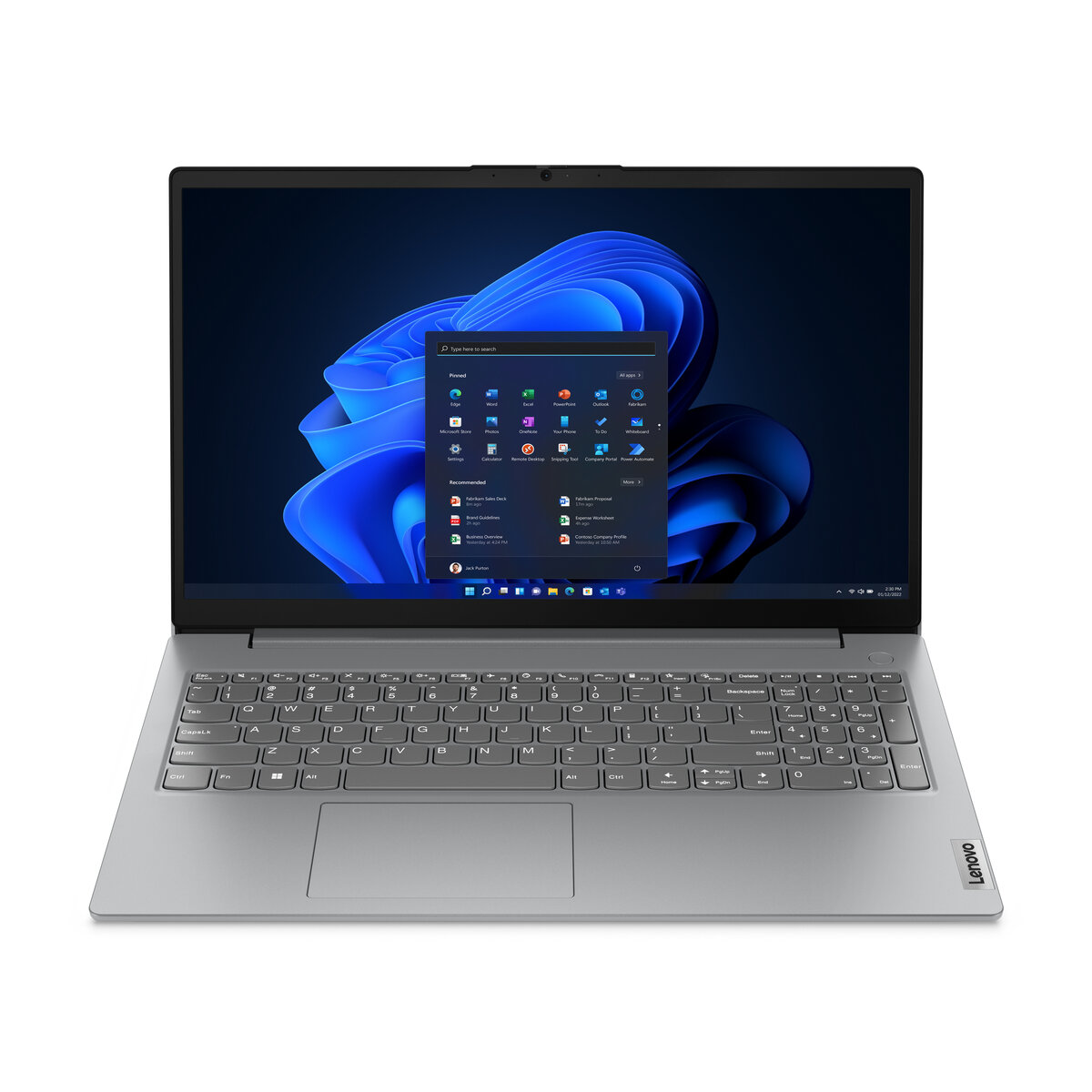 Laptop Lenovo V15 G4 Amn 15.6" Fhd Ryzen 3 7320U 16Gb Lpddr5 512Gb Ssd W11H Gris 82Yu017Vlm